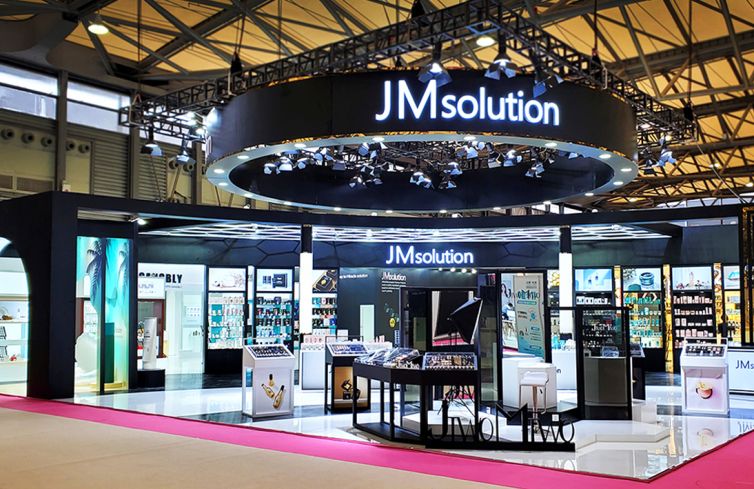 Jm solution exhibition graphic design